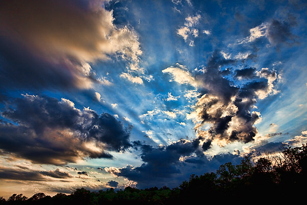 Sunset Over Fredericksburg